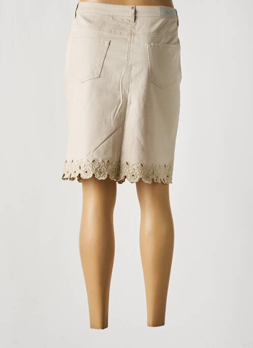 Fustă midi bej AZAY femeie