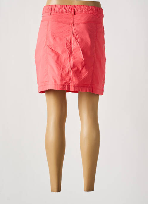 Fustă scurtă portocaliu QUATRE VINGT JOURS femeie
