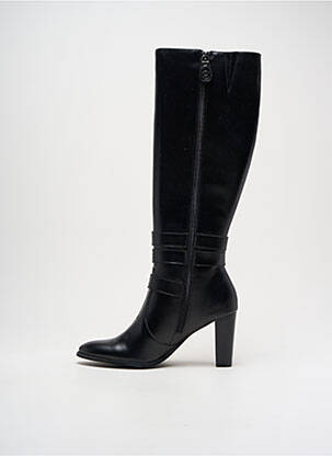 Cizme material neted toc de 7 la 9 cm negru CHATTAWAK femeie
