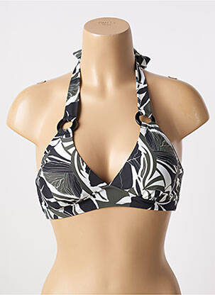 Sutien de costum de baie top triunghiuri top triunghiuri verde AUBADE femeie