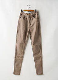 Pantalon slim buzunare bej VS.MISS femeie