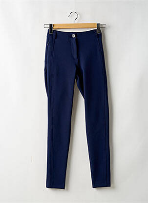 Pantalon slim buzunare albastru ANA SOUSA femeie