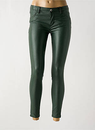 Pantalon 7/8 elasticitate mărime normală verde R JEANS femeie