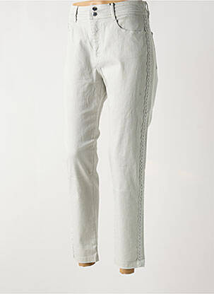 Blugi cu croială slim verde ANA SOUSA femeie