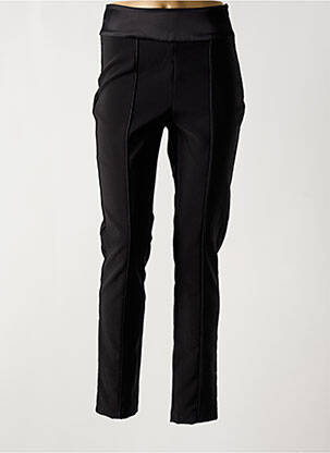 Pantalon slim elasticitate talie înaltă negru RINASCIMENTO femeie