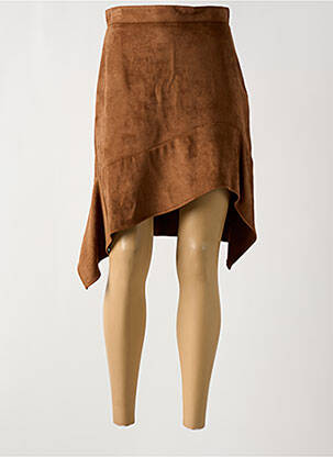 Fustă midi maro ANA SOUSA femeie