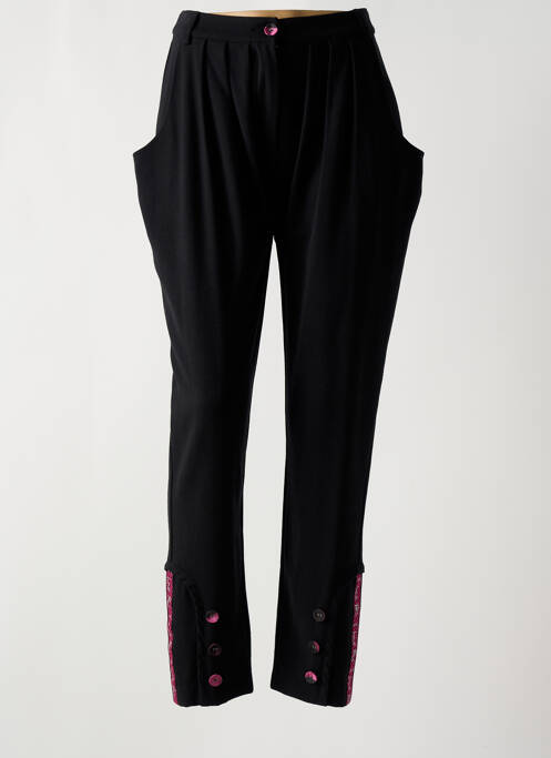 Pantalon drept negru LESLIE femeie