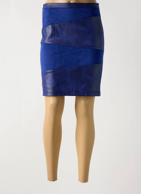 Fustă scurtă albastru MISS TIC femeie