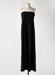 Rochie lungă fără mâneci fără mâneci negru BSB femme