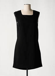 Rochie scurtă fără mâneci fără mâneci negru ANA SOUSA femeie