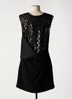 Rochie scurtă fără mâneci fără mâneci negru ANA SOUSA femeie