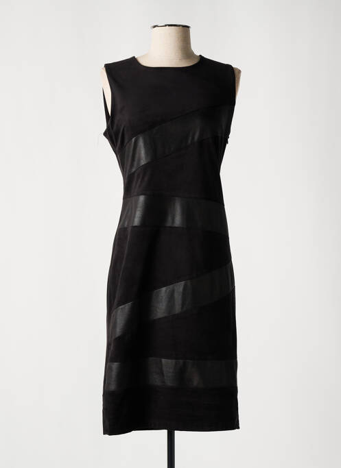 Rochie midi negru MISS TIC femeie