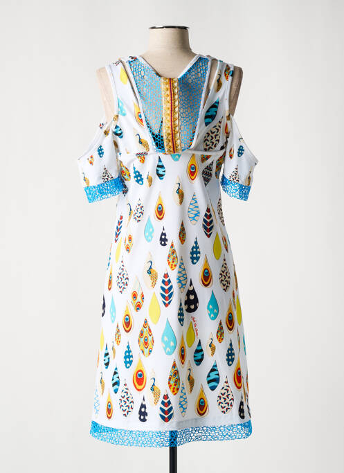 Rochie midi alb SAVE THE QUEEN femeie