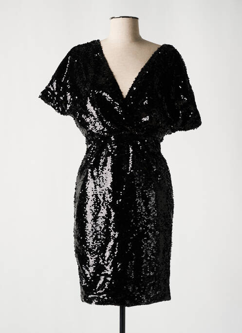 Rochie midi negru EXQUISS'S femeie