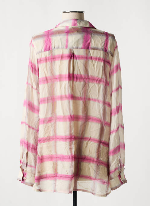 Cămașă bej LAUREN VIDAL femeie