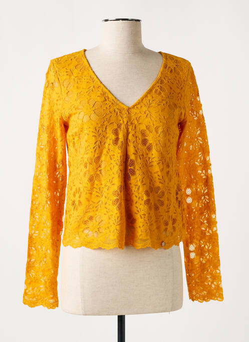 Top galben JUS D'ORANGE femeie