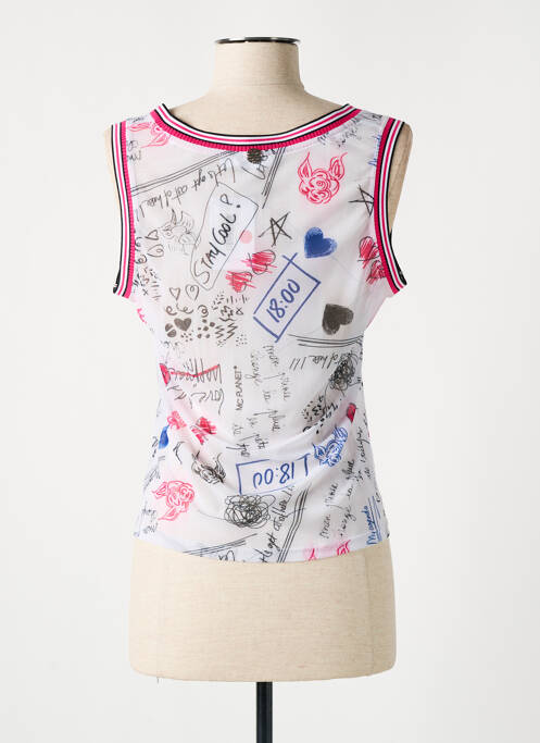 Top alb MC PLANET femeie