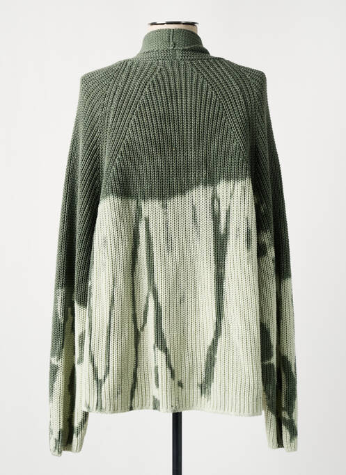 Vestă cu mâneci lungi verde LAUREN VIDAL femeie