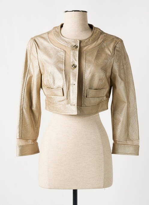 Geci din piele ecologică bej EDAS femeie