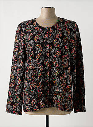 Vestă cu mâneci lungi negru GEVANA femeie