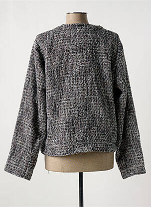 Jachete casual guler rotund negru AGATHE & LOUISE femeie