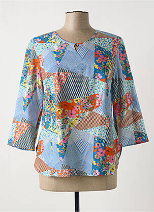 Top albastru GEVANA femeie