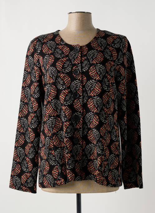 Vestă cu mâneci lungi negru GEVANA femeie