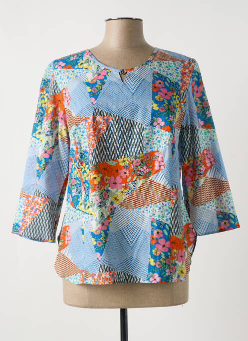 Top albastru GEVANA femeie