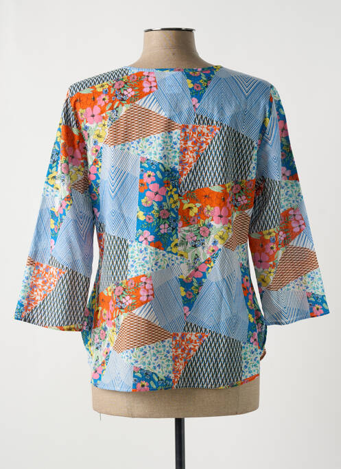 Top albastru GEVANA femeie