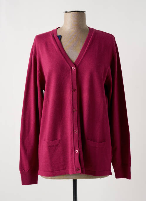 Vestă cu mâneci lungi violet GEVANA femeie