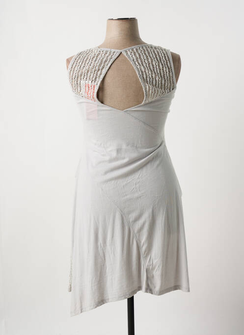 Rochie lungă gri MALOKA femeie