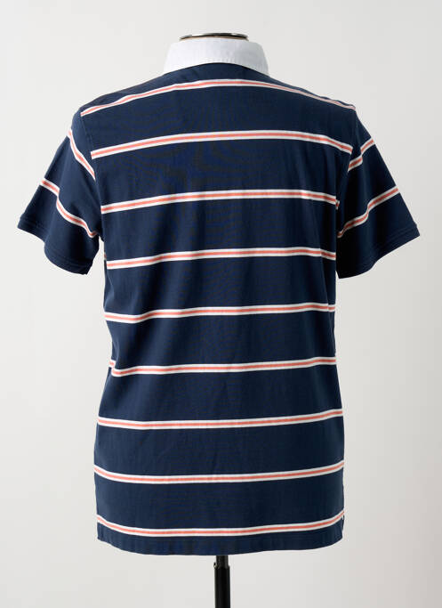 Polo albastru SERGE BLANCO bărbat