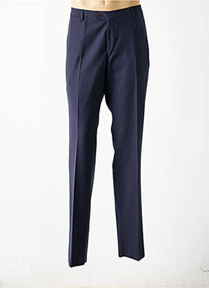 Pantalon slim albastru BRUNO SAINT HILAIRE bărbat