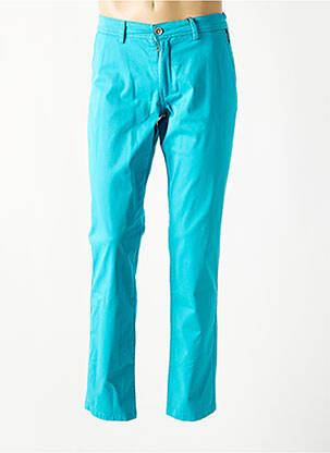 Pantalon chino albastru DELAHAYE bărbat