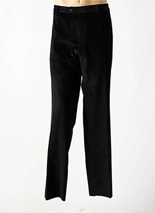 Pantalon drept elasticitate mărime normală negru COSSERAT bărbat