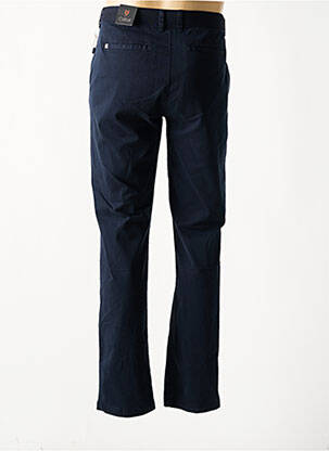 Pantalon chino țesătură poplin mărime normală albastru COFOX bărbat