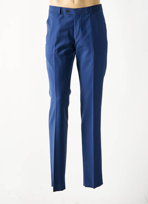 Pantalon slim albastru BRUNO SAINT HILAIRE bărbat
