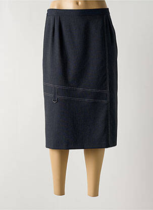 Fustă midi albastru GEVANA femeie