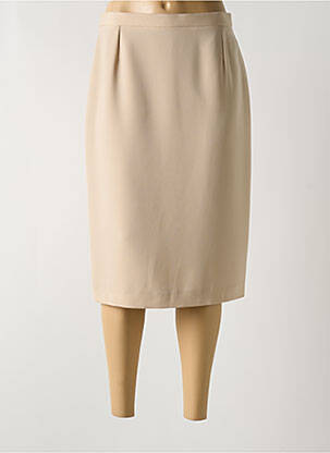 Fustă midi bej GERARD PASQUIER femeie