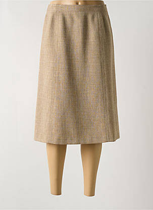 Fustă midi maro GEVANA femeie