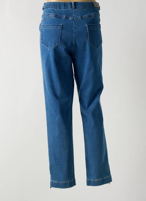 Blugi cu croială slim albastru CHRISTINE LAURE femeie