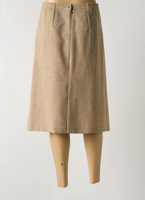 Fustă midi maro GEVANA femeie