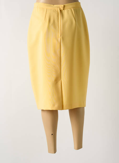 Fustă midi galben FRANK EDEN femeie