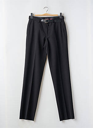 Pantalon drept croială dreaptă negru SAINT HILAIRE bărbat