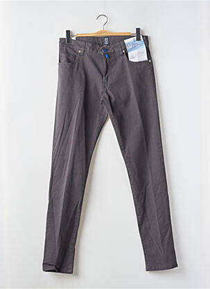 Pantalon slim închidere cu fermoar sub clapetă cu nasturi gri M5 BY MEYER bărbat