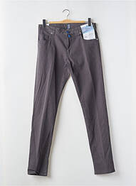 Pantalon slim închidere cu fermoar sub clapetă cu nasturi gri M5 BY MEYER bărbat