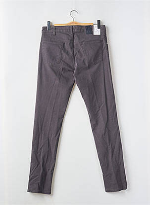 Pantalon slim închidere cu fermoar sub clapetă cu nasturi gri M5 BY MEYER bărbat
