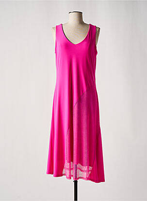 Rochie midi fără mâneci fără mâneci roz JOSEPH RIBKOFF femeie