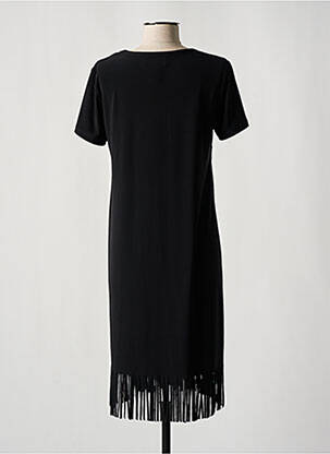 Rochie midi croială fluidă mâneci scurte negru JOSEPH RIBKOFF femeie