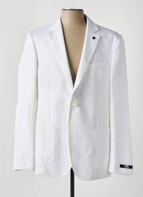 Sacou alb KARL LAGERFELD bărbat